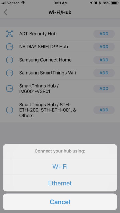 Connecting SmartThings Hub V3 using Wifi or Ethernet. Connecting SmartThings Hub V3 using Wifi or Ethernet.