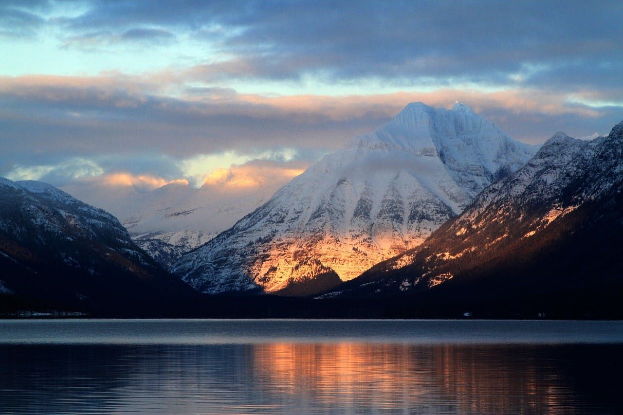 Lake McDonald in Montana. Lake McDonald in Montana.