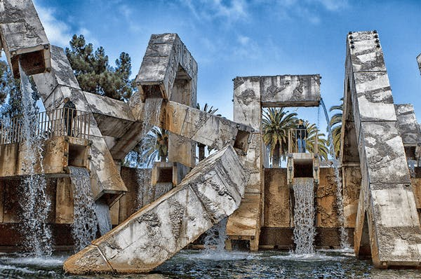Vaillancourt Fountain in San Francisco Vaillancourt Fountain in San Francisco