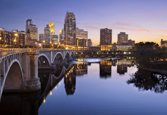 Minnesota skyline Minnesota skyline