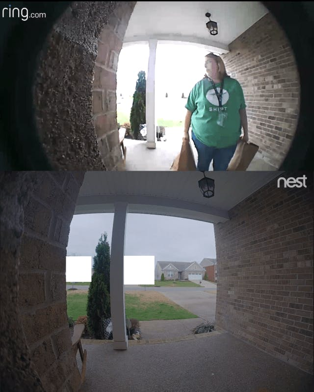 Ring Video Doorbell vs Nest Hello video quality compared. Ring Video Doorbell vs Nest Hello video quality compared.