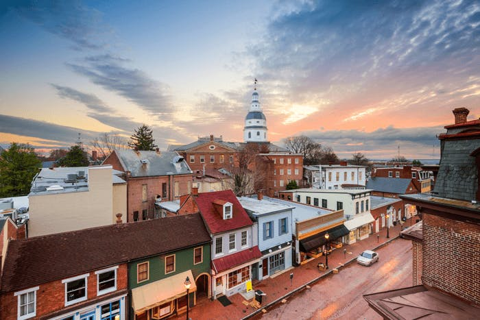 Annapolis, Maryland skyline Annapolis, Maryland skyline