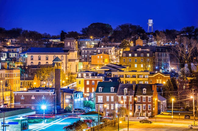 Virginia skyline Virginia skyline