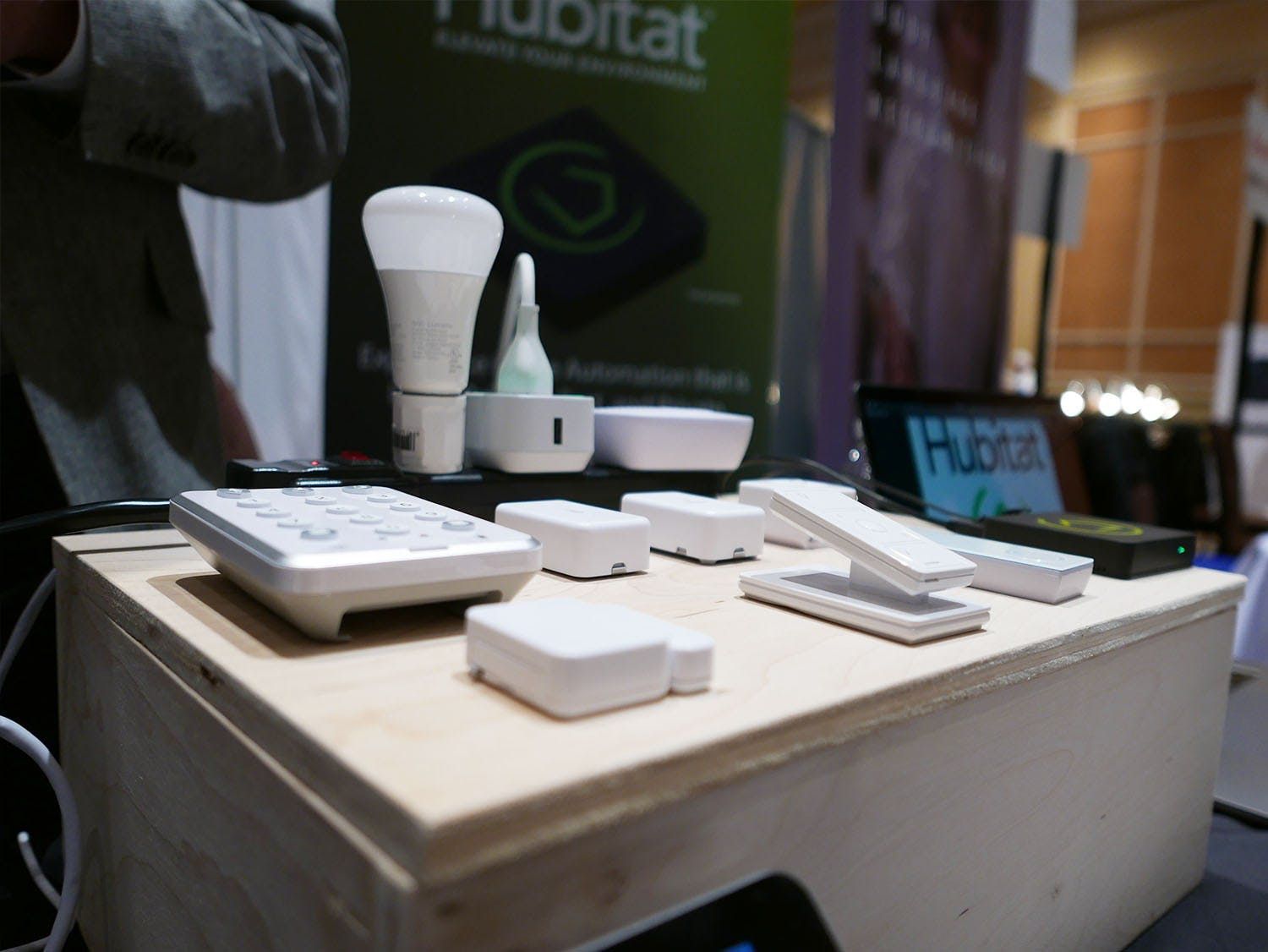 Hubitat Hub and sensors. Hubitat Hub and sensors.