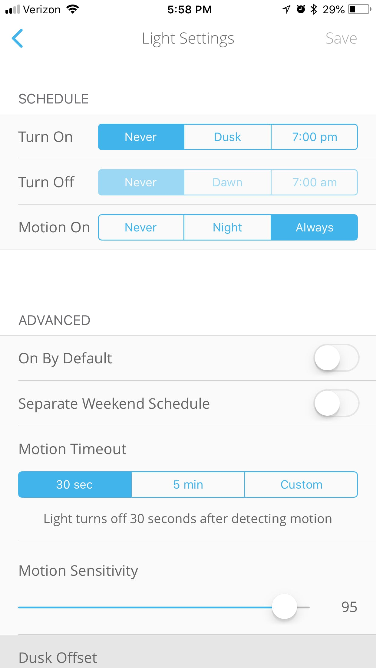 Kuna Light Schedule Kuna Light Schedule