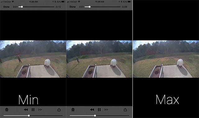 Ring Spotlight motion zones. Ring Spotlight motion zones.