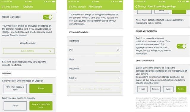 Setting up Netatmo Storage options. Setting up Netatmo Storage options.