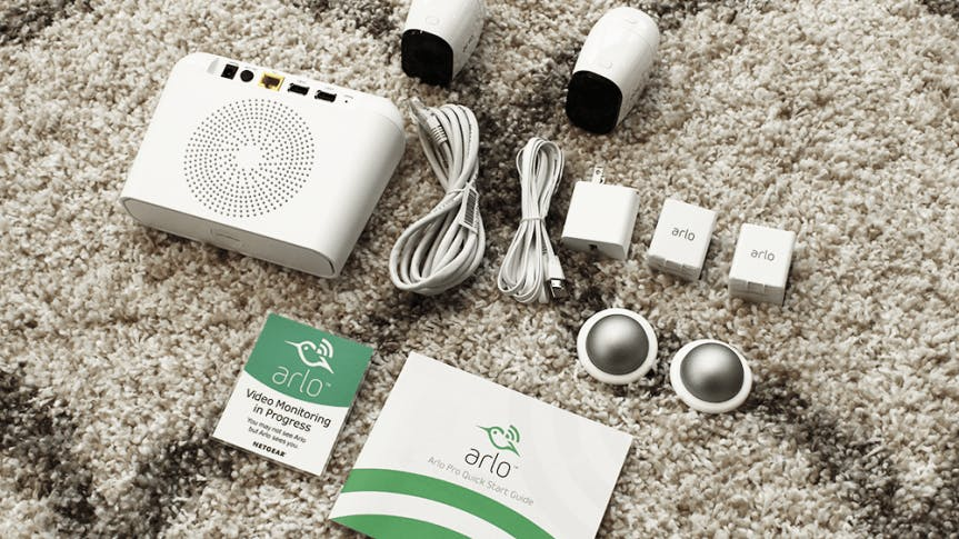 Arlo home security kit. Arlo home security kit.