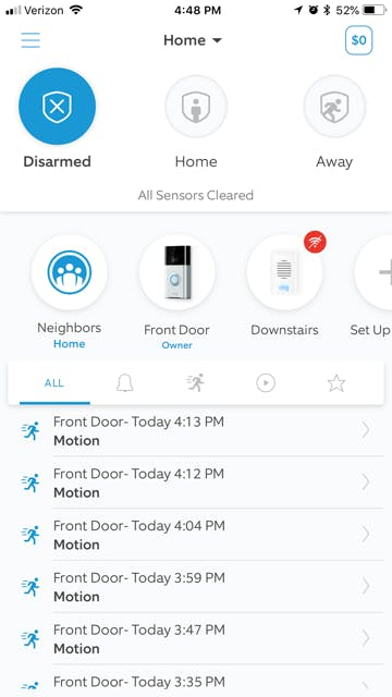 Ring mobile app Ring mobile app