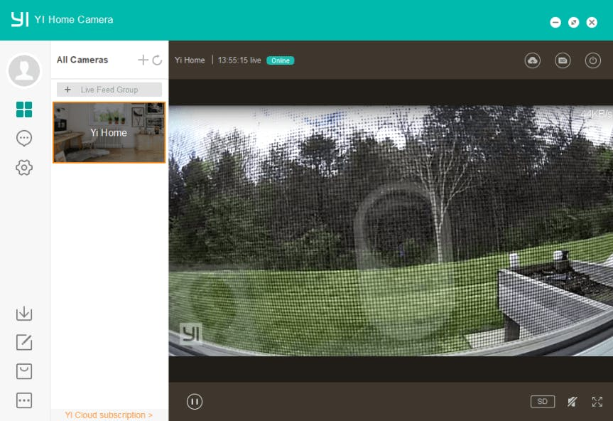 Yi web app Yi web app