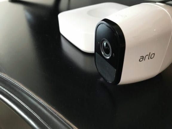 Arlo Pro camera with SmartThings.