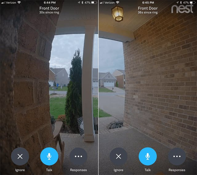 Testing Nest Video Doorbell video quality with porchlight. Testing Nest Video Doorbell video quality with porchlight.