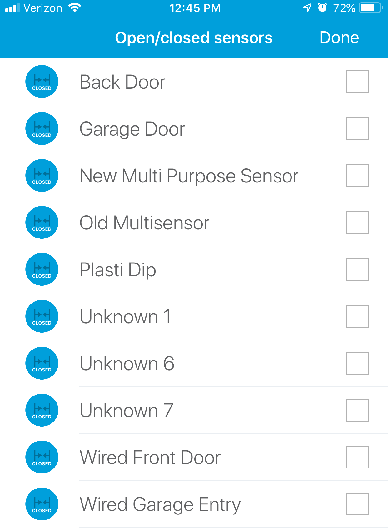 Monitoring sensors in SmartThings app. Monitoring sensors in SmartThings app.