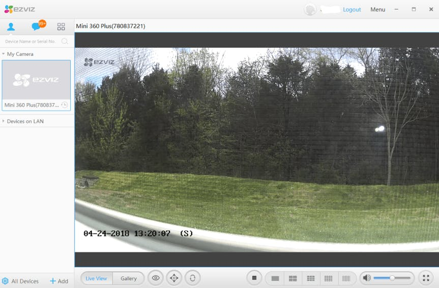 EZVIZ web app EZVIZ web app