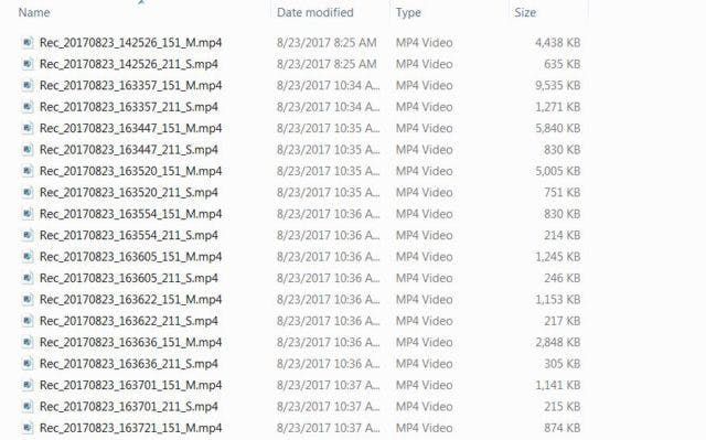 Reolink video files Reolink video files
