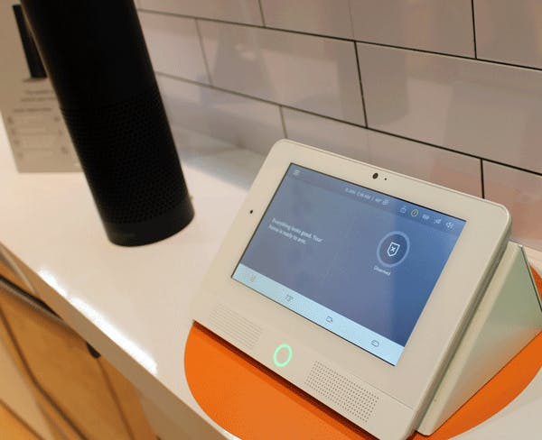 Amazon Echo - Black (1st Generation) and Vivint Control Panel Amazon Echo - Black (1st Generation) and Vivint Control Panel