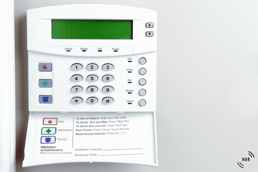 GE Concord 4 installed on the wall. GE Concord 4 installed on the wall.