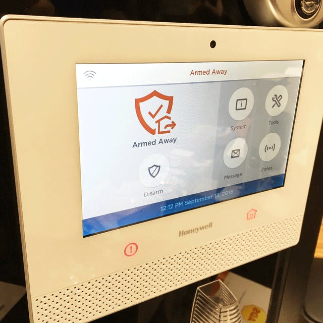 Honeywell ADS control panel Honeywell ADS control panel