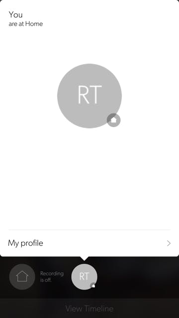 Canary app Home Mode Canary app Home Mode