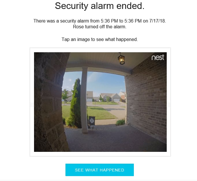 Nest Secure snapshot. Nest Secure snapshot.