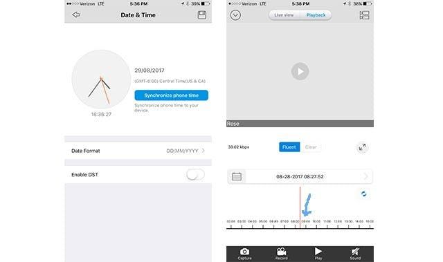 Reolink recorded footage. Reolink recorded footage.