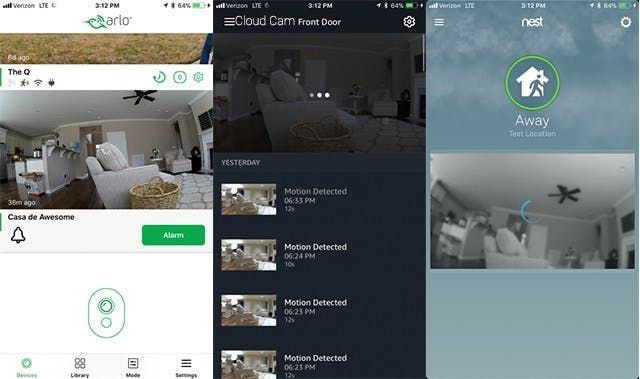 Arlo vs Amazon Cloud Cam vs. Nest app compared. Arlo vs Amazon Cloud Cam vs. Nest app compared.