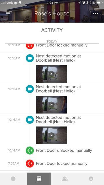 August Smart Lock Pro integrates with Nest . August Smart Lock Pro integrates with Nest .