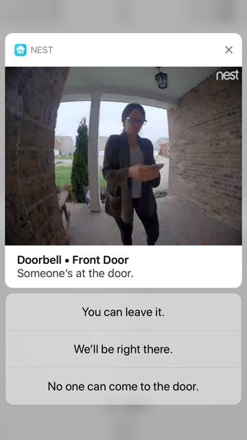 Nest app Push Notifications Nest app Push Notifications