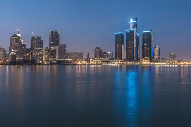 Michigan skyline Michigan skyline