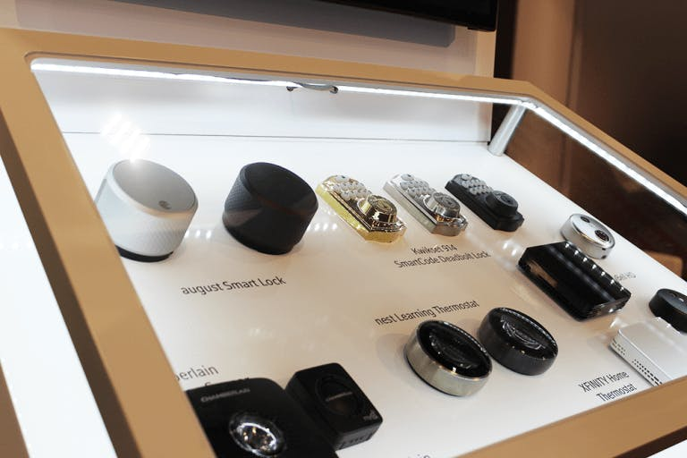 August Smart Locks, KwikSet SmartCode Deadbolt Lock, Nest Thermostats and Xfinity Home Thermostat August Smart Locks, KwikSet SmartCode Deadbolt Lock, Nest Thermostats and Xfinity Home Thermostat
