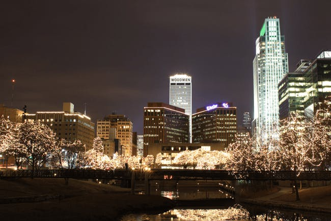 Nebraska skyline Nebraska skyline