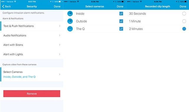 Arlo app settings Arlo app settings
