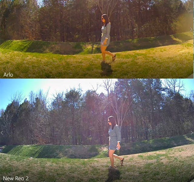 Arlo Pro vs Reolink Argus 2 video quality compared. Arlo Pro vs Reolink Argus 2 video quality compared.