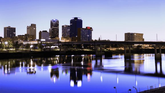Little Rock, Arkansas skyline Little Rock, Arkansas skyline