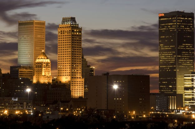 Oklahoma skyline Oklahoma skyline