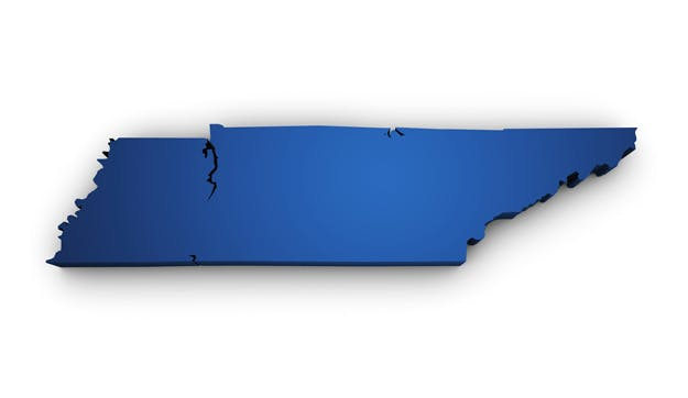 Tennessee map Tennessee map