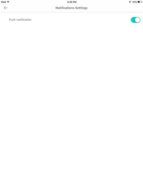 Turning on Push notification on Wyze mobile app. Turning on Push notification on Wyze mobile app.