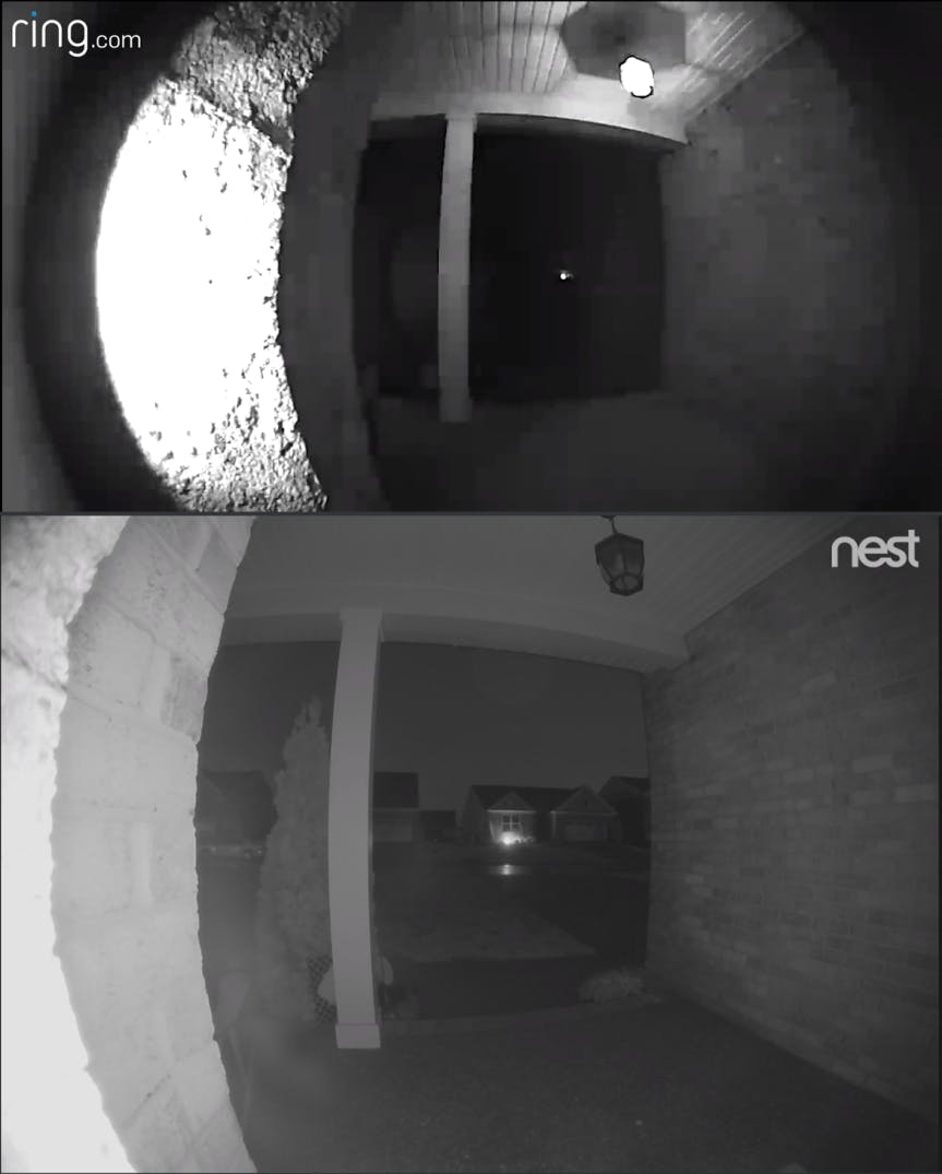 Ring vs Nest night vision video quality. Ring vs Nest night vision video quality.