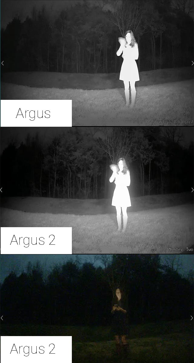 Reolink Argus Reolink Argus 2 night vision quality compared. Reolink Argus Reolink Argus 2 night vision quality compared.
