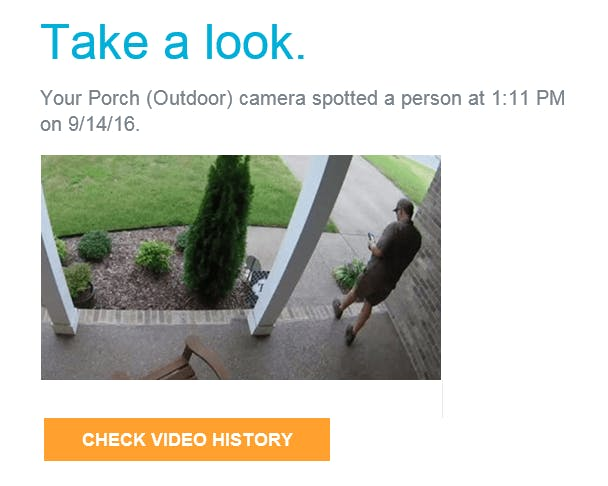 Nest Cam snapshot Nest Cam snapshot